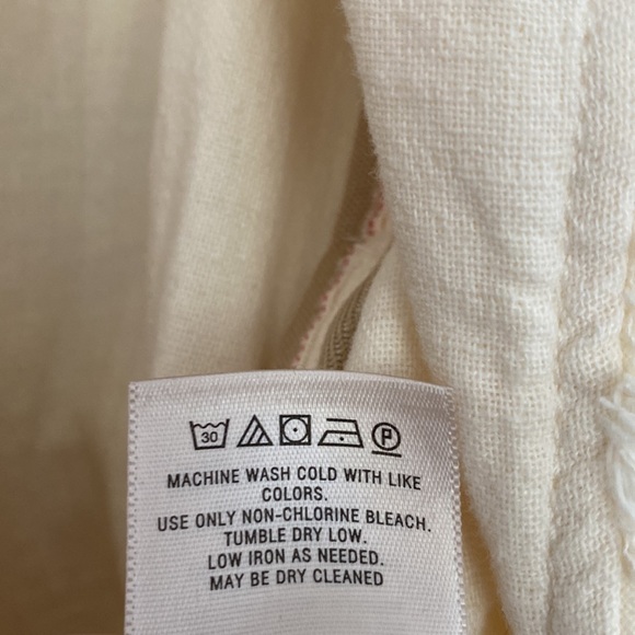 Linen sleeveless coat from Anthropologie - Picture 8 of 9